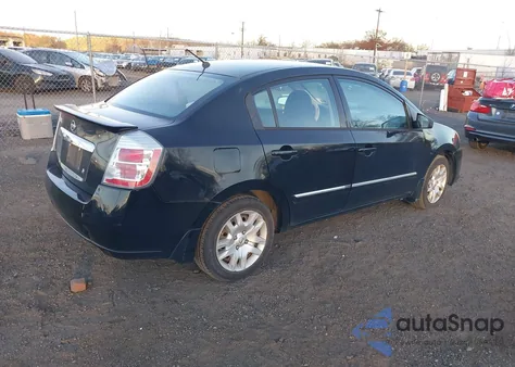 2012 Nissan Sentra 2.0 S из США, поврежденный, VIN 3N1AB6AP4CL769916